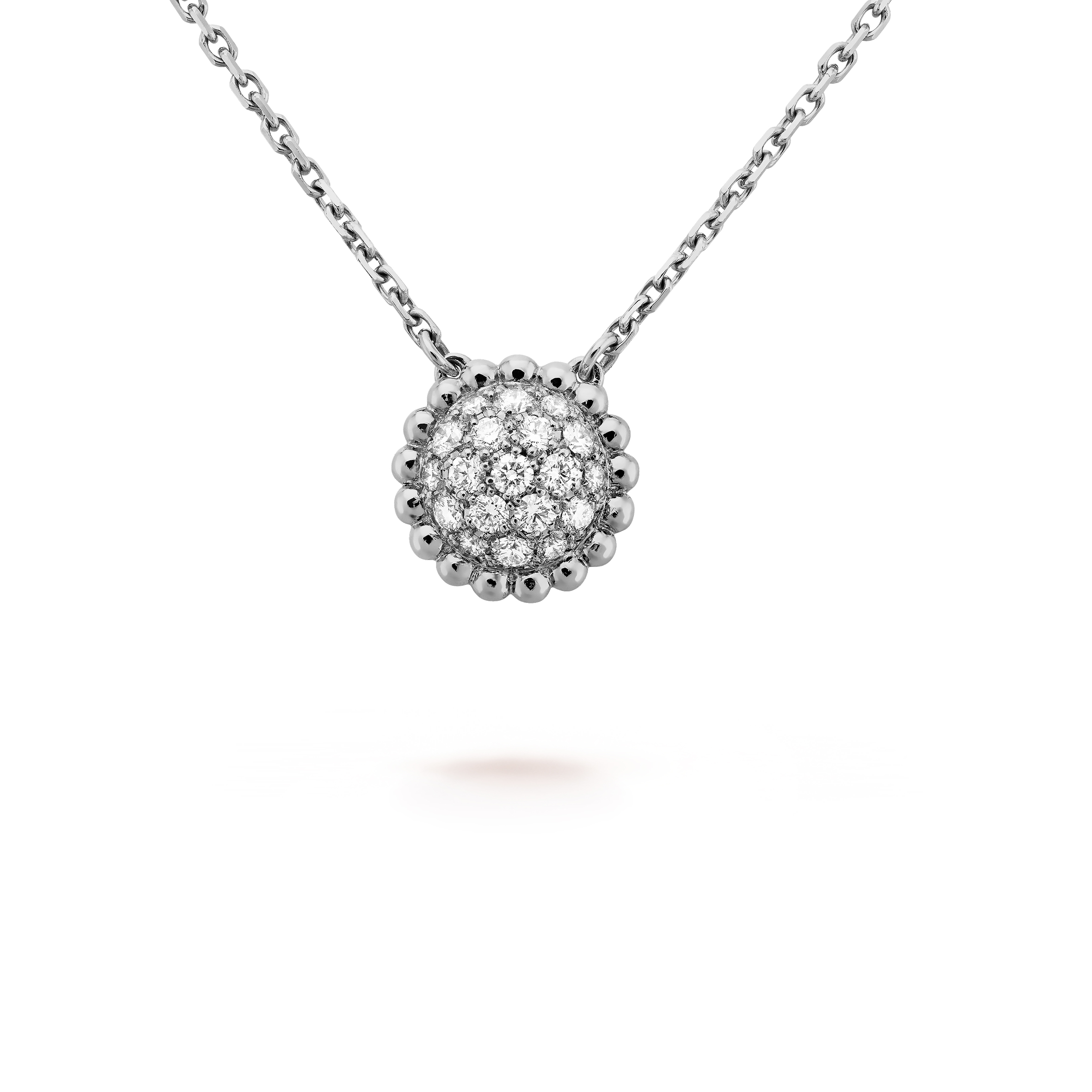 VAN CLEEF ARPELS PERLÉE DIAMOND PENDANT VCARO9PC00